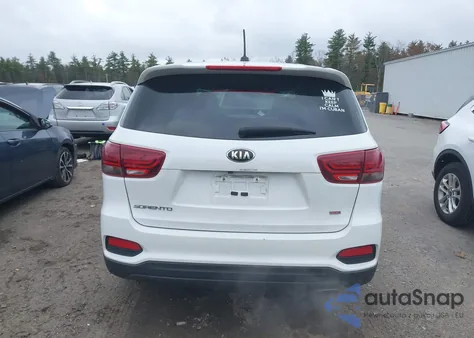 2019 Kia Sorento 2.4L Lx z USA, uszkodzony, nr VIN 5XYPGDA36KG565053